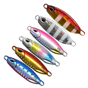 OEM ODM Ocean Rock Angeln Blei Fisch Hart köder Köder Jig Metall Jigging Köder mit Haken