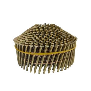 Clavos en Espiral Pintados <span class=keywords><strong>de</strong></span> <span class=keywords><strong>Amarillo</strong></span>, Clavos en Espiral con Anillo Plano, Clavos en Espiral con Vástago Recubierto, Clavos en Espiral para Paletas - Product Image 6