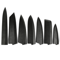 Funda protectora de madera OEM ODM para cuchillos, tipo Saya, de nogal negro