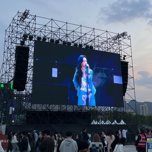 Poster géant pour l'extérieur Backstage Display Event Hire Hanging Video Wall Decoration Rental Stage Led Screen for Concert - Product Image 1