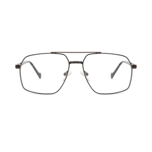 Vuông ĐÔI CẦU kính quang học khung kim loại mỏng nam khung quang học kim loại màu xanh ngăn chặn ánh sáng máy tính độc giả - Product Image 1