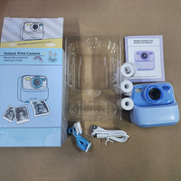 Cámaras Digitales de Juguete para Niños, Impresión de Fotos, Fotografía, Grabación de Video, Papel Térmico Portátil, Cámara de Impresión Instantánea para Niños