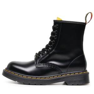 Work boots - Women's green and yellow patchwork open-toe rhinestone short boots men's and women's smooth leather boots - Product Image 2