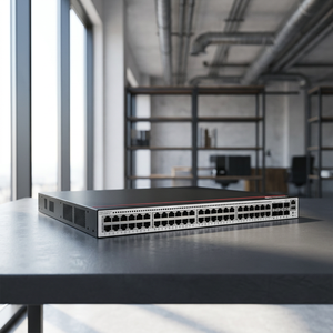 Commutateur d'entreprise S5731-S32ST4X, 8 ports Ethernet 10/100/1000Base-T, 24 ports Gigabit SFP, 4 ports 10 Gigabit SFP+, commutateur réseau - Product Image 1