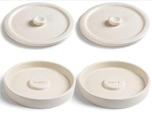 2 pcs Céramique Margarita Salt Rimmer avec Couvercle Home Bar Accessoires pour Assaisonnement s Margarita Salt Rimmer Set - Product Image 2