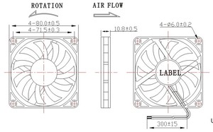<span class=keywords><strong>Ventilateur</strong></span> électrique en plastique 8010 DC 5V 80*80*10 à roulement à billes, longue durée de vie, <span class=keywords><strong>ventilateur</strong></span> de refroidissement axial sans balais, petit <span class=keywords><strong>ventilateur</strong></span> <span class=keywords><strong>d</strong></span>'extraction pour <span class=keywords><strong>d</strong></span>éshumidificateurs - Product Image 6