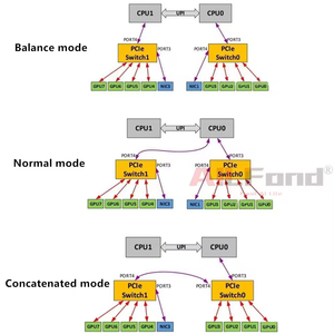 High Performance PEX88096 PCIe 4.0 4-GPU Expansion Board for <b>Workstation</b> and Server - Product Image 5