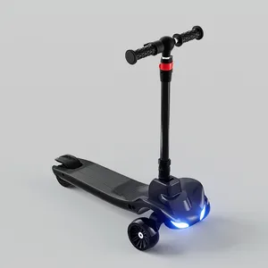2024儿童滑板车带遥控儿童电动滑板车折叠充电滑板车骑亲子带蓝牙音乐