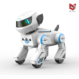 <span class=keywords><strong>CYBER</strong></span> <span class=keywords><strong>DOG</strong></span> 3ÈME GÉNÉRATION pour ÉDITION TECHNOLOGIQUE Plastique pour Enfants ROBOT À TÉLÉCOMMANDE avec Lumière et Son - Product Image 1