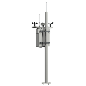 Système de surveillance de la qualité de l'air sans fil 4G NO2 SO2 CO O3 PM2.5 PM10 TSP, moniteur environnemental de vitesse et de direction du vent AQD5000-WH Air - Product Image 4