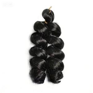 Venta al por Mayor de Cabello de Crochet para Mujer, 10 Pulgadas, 150g, 1 Tira/Paquete, Materiales de Fibra de Alta Temperatura, <span class=keywords><strong>Rizos</strong></span> Sueltos Franceses - Product Image 5