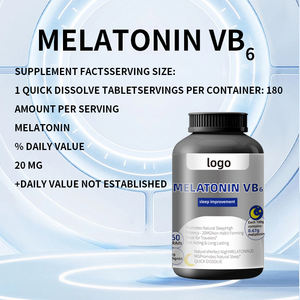 Supersterkte Melatonine 10Mg Snelle Afgifte Tablet In Slaap Vallen Sneller Sneller Oplossen En Goed Absorberen Supersterkte Melatonine - Product Image 5