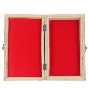 Cajas decorativas de madera tallada, caja de embalaje de regalo Vintage - Product Image 5