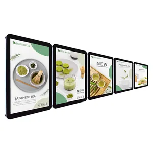milk tea acril a4 electric sign panneau daffichage menu display holder restaurant board led a2 menu