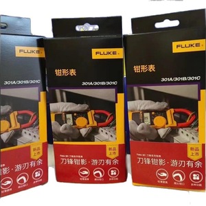 Multimètre à pince Fluke 301A 301B 301C pour la mesure de tension et de courant CC/CA, usage professionnel - Product Image 4