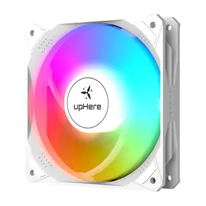 upHere stiller OEM kundenspezifischer ARGB PC-Tui-Lüfter 120 mm 12 V Kühlung Lüfter Gaming Belüfter