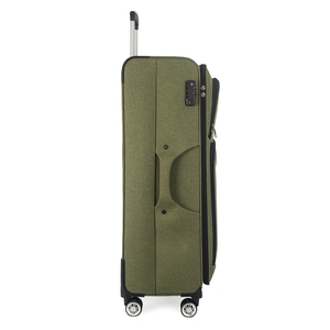 Vente en gros Logo personnalisé Portable Oxford Bagages verticaux légers Ensemble de bagages souples extensible <span class=keywords><strong>Valise</strong></span> d'enregistrement Bagages - Product Image 4