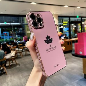 Para iphone 12 decorado deja chapado en oro cubiertas del <span class=keywords><strong>teléfono</strong></span> lindo bolsa para iphone 11 xs max xr xs 7 8 plus 7 8 - Product Image 4
