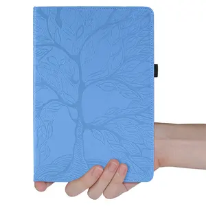 Cuero de PU rotación de 360 grados de las cubiertas de la tableta Life Tree Funda para tableta a prueba de golpes Funda inteligente para Apple Ipad 11 Funda