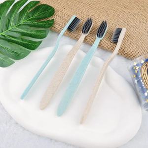 Bán buôn mỏng xử lý rơm xử lý giá rẻ Bàn chải đánh răng cho khách sạn bàn chải đánh răng - Product Image 5