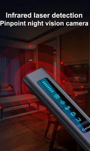 Großhandel 2026 Tragbarer Spionagekamera-Detektor <span class=keywords><strong>GSM</strong></span> GPRS Signalfinder ABS 5M Erkennungsreichweite Anti-Tracking Versteckte Kamera Scanner - Product Image 3