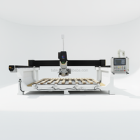 Máquina de Corte de Piedra CNC de 5 Ejes de Alta Precisión, Sierra de Puente para Cortar Mármol, para Encimeras de Cocina y Formas Complejas