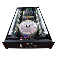 Amplificateur professionnel 2 canaux classe H haute puissance pour fêtes en extérieur 8/4 Ohm avec transformateur en cuivre pur MJL grand tube