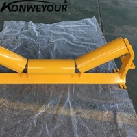 Rouleau de canal en acier au carbone thermolaqué standard CEMA pour roulisier d'usine sidérurgique