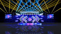 Layar LED Sewa Indoor Outdoor Kualitas Terbaik Full Color Xxx hd untuk Acara, Layar Sewa Indoor, Pantalla Transparente