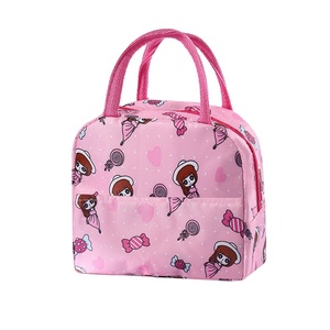 Free Sample Multi-function Waterproof Insulated Cooler <b>Bag</b> with Zipper Food Storage Picnic Thermal <b>Cute</b> <b>Lunch</b> <b>Bag</b> - Product Image 1