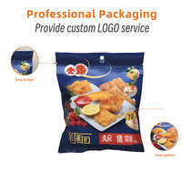 Impression colorée personnalisée impression barrière contre l'humidité Snack croustilles biscuits sac d'emballage pochette d'étanchéité arrière-