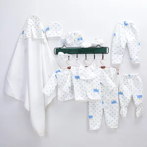 11 шт достойная упаковка, оптовая продажа, комплекты теплой зимней одежды для маленьких, комплект одежды детская зимняя Пижама, в сеточку Boby костюм