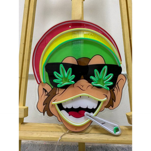 로고 디자인 연기 가게 Led 라이트 업 사인 네온 사인 디자인 광고 주문 상점 비즈니스 장식을위한 연기 가게 네온 빛 - Product Image 3