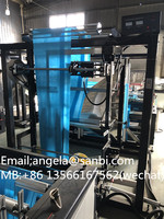 Carré — sac en tissu Non tissé entièrement automatique, pour la fabrication de sacs faits au maroc, à faire soi-même, Machine, fabrication de prix