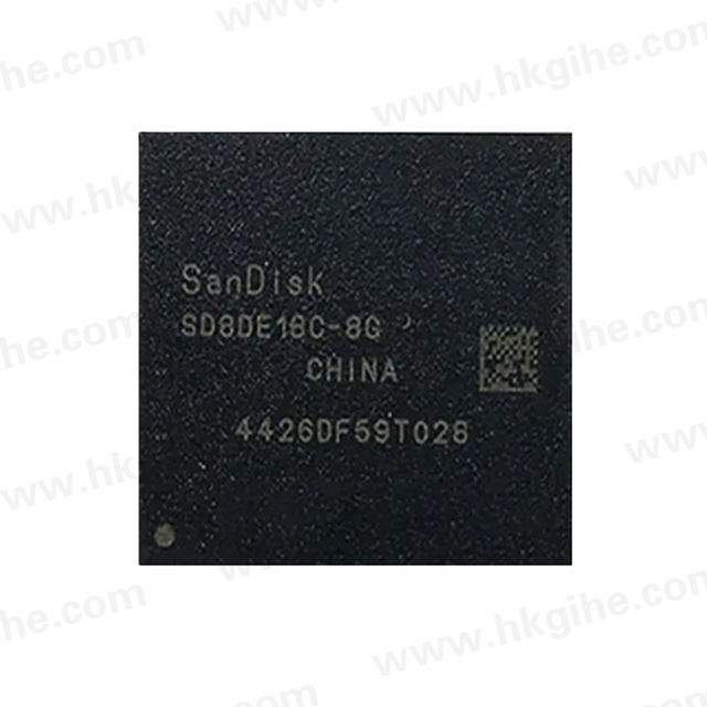 BOM list SD8DE18C 8G 8GB BGA162 EMCP8G Flash Memory IC Chipset With Balls for wholesales