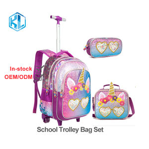 Bester Preis Hochwertige anpassbare bedruckte Cartoon-Rucksack-Set Verschleiß feste wasserdichte Schult asche für Schüler - Product Image 1