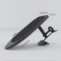 Planche de surf électrique PRIMIS AKJ-422 en fibre de carbone hydroptère avec propulsion sous-marine pour une utilisation professionnelle en mer