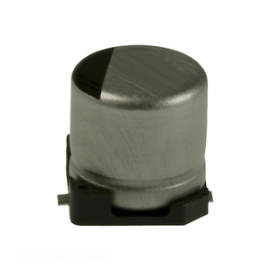 Condensateur SMD à montage en surface, fabricant Channel EEE-0JA101WR, 100 µF, aluminium, 100 µF, 20 %, 6,3 V - Product Image 1