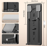 Plateforme abdominale multifonctionnelle intelligente portable avec compteur numérique pour la maison