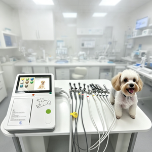 Appareil ECG <span class=keywords><strong>Holter</strong></span> portable, moniteur ECG/<span class=keywords><strong>EKG</strong></span> pour animaux, pour diagnostic, usage hospitalier et vétérinaire - Product Image 1