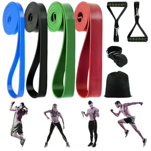 Bộ dây tập thể dục cao cấp bằng Latex & TPE đàn hồi cao - Độ kháng tùy chỉnh (5LB-240LB) (Số lượng lớn) - Product Image 4