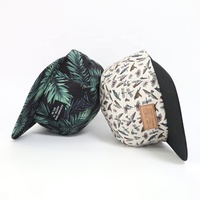Casquettes de camping unisexes à 5 panneaux pour la course et la randonnée en extérieur, avec logo personnalisé en cuir ou tissé, impression numérique, vente directe en gros