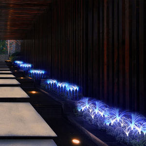 Nuevo estilo moderno exterior suelo centelleante iluminación impermeable RGB exterior fibra caña LED lámpara de jardín - Product Image 2