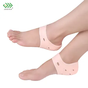 JOGHN Moisturizer Gel Socks Adhesive Heel Pads Silicone Heel Protector Anti-Crack Pad Socks Silicon Heel Pad Gel Sock