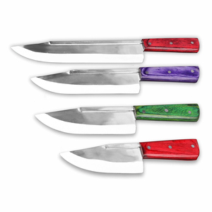 Premium Stainless Steel Chef <b>Knife</b> <b>Set</b> with Ergonomic Handle Design for Home Kitchen Cooking Food Preparation Chef <b>Knife</b> <b>Sets</b> - Product Image 1