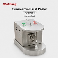 Machine à peler les fruits BlinkSong, professionnelle, commerciale, automatique, en acier inoxydable, pour oranges, pommes, citrons, restaurant, cuisine