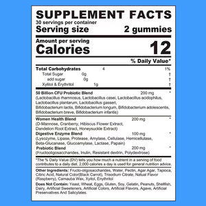 OEM ODM Probiotic Gummies with Health Supplements Help Balance Gut Bacteria and Support Immune Health Gummy Candy - Product Image 2