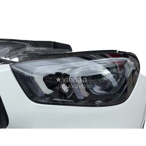 Adecuado para la parte frontal del <span class=keywords><strong>Mercedes</strong></span> Benz <span class=keywords><strong>GLE</strong></span> 450, la boca frontal, el parachoques delantero, los faros delanteros, piezas desmontadas de segunda mano. - Product Image 4