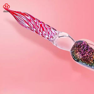 <span class=keywords><strong>ปากกา</strong></span>จุ่มหมึกแก้ววินเทจ Xinghua หมึกกลิตเตอร์เรือง<span class=keywords><strong>แสง</strong></span>สีรุ้ง รุ่น 18 มม. สำหรับการเขียนพู่กันจีน ชุดของขวัญต้อนรับเทศกาลวันหยุด - Product Image 4