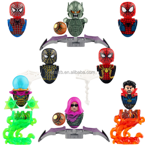 KT1055 Nuevo Sin Camino a Casa Spider-Man Doctor <span class=keywords><strong>Strange</strong></span> Duende Verde Misterioso Superhéroes Mini Bloques de Construcción Figuras Juguetes para Niños Regalos - Product Image 1